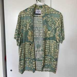 Portuguese Flannel Printed Button-up